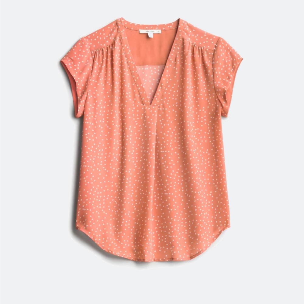 Peach Relaxed Blouse